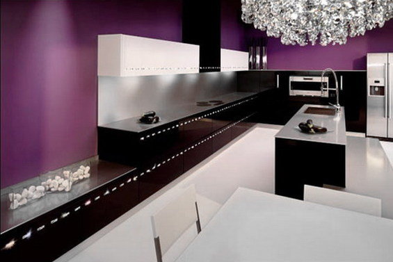 Фотография: Кухня и столовая в стиле Современный, Хай-тек, Минимализм, Классический, Интерьер комнат, Мебель и свет – фото на INMYROOM