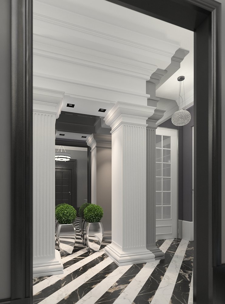 Фото из портфолио Квартира 145 м2 г. Москва – фотографии дизайна интерьеров на INMYROOM Фото из портфолио Квартира 145 м2 г. Москва – фотографии дизайна интерьеров на INMYROOM