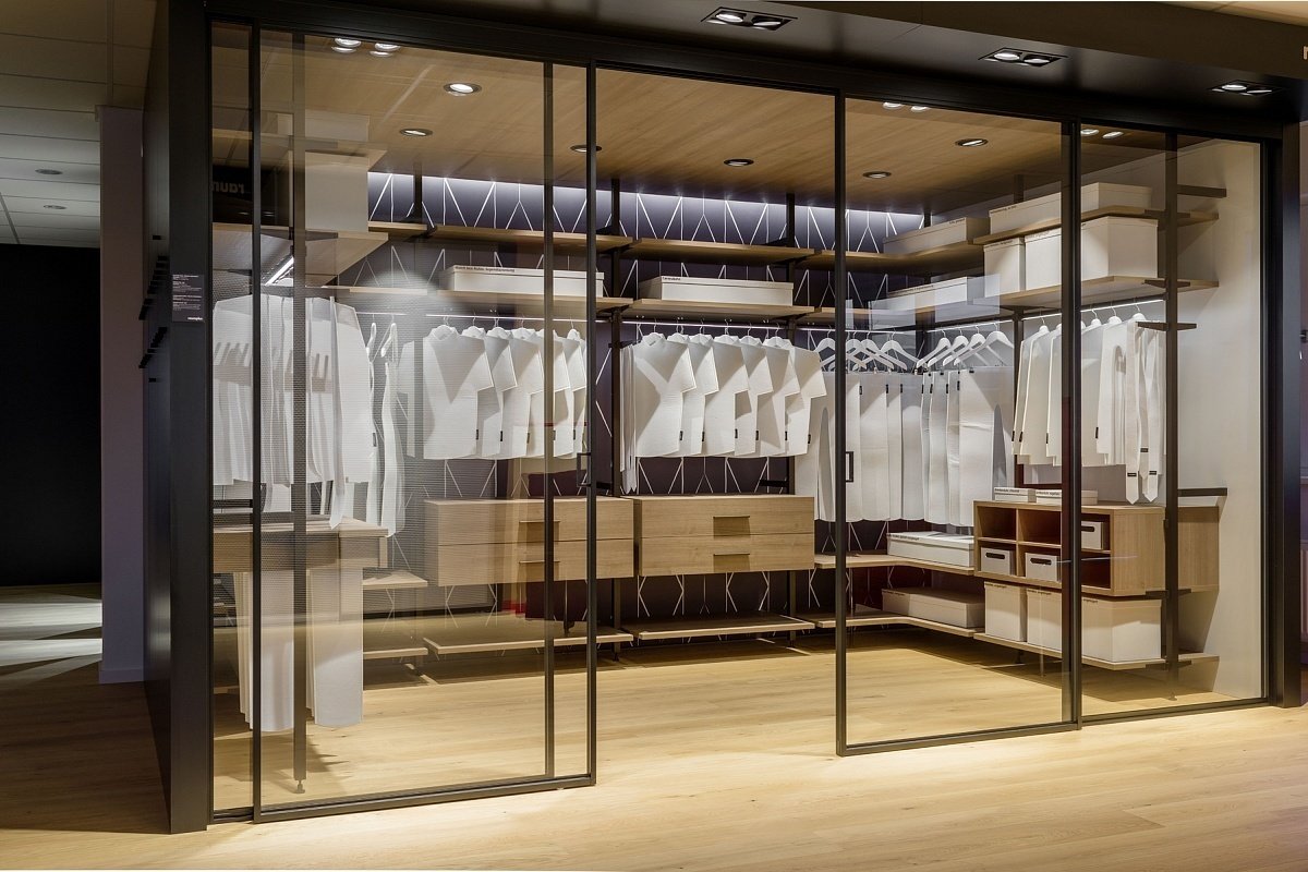 Гардеробная Uno в цвете «Темная бронза», Raumplus Гардеробная Uno в цвете «Темная бронза», Raumplus