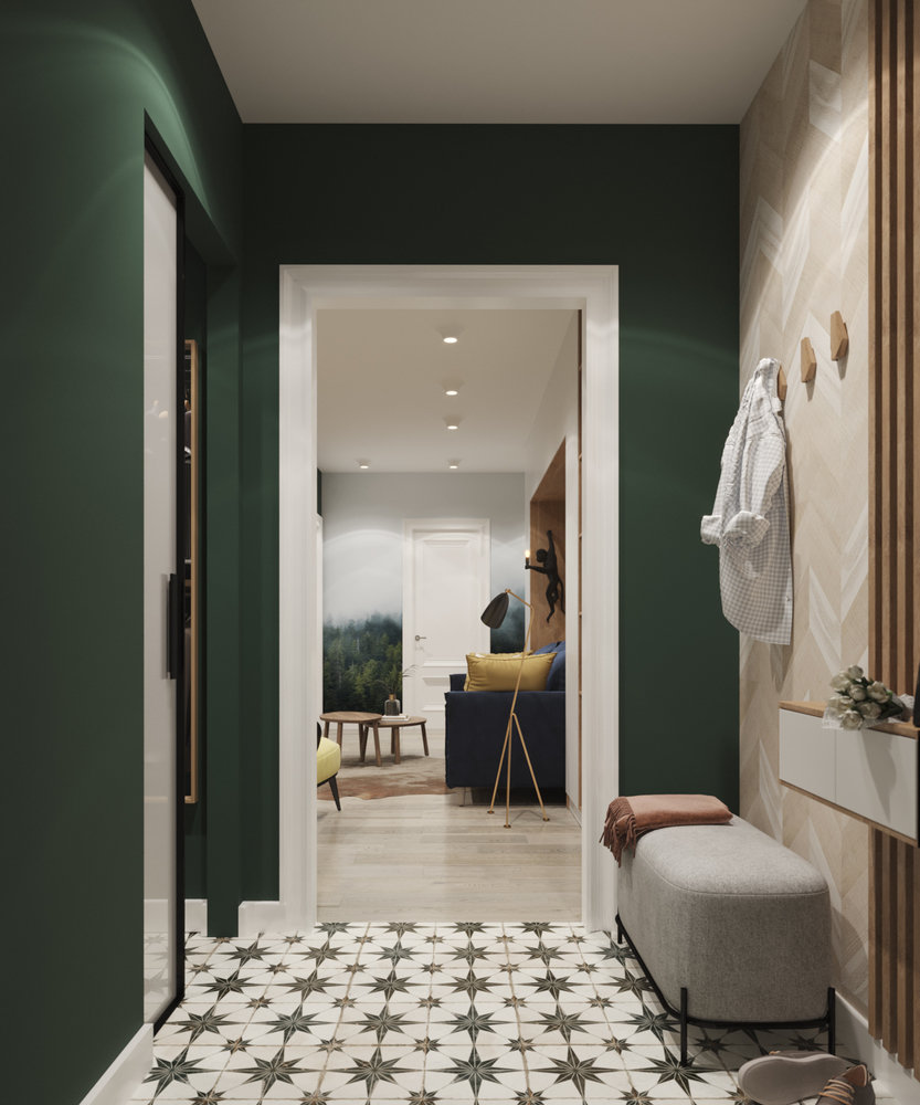 Фотография: Прихожая в стиле Современный, Квартира, Проект дня, Москва, Юлия Чернова, 3 комнаты, 60-90 метров – фото на INMYROOM Фотография: Прихожая в стиле Современный, Квартира, Проект дня, Москва, Юлия Чернова, 3 комнаты, 60-90 метров – фото на INMYROOM