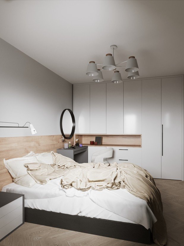 Фото из портфолио Спальня – фотографии дизайна интерьеров на INMYROOM