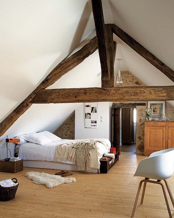 Фотография: Спальня в стиле Прованс и Кантри, Современный, Чердак, Мансарда – фото на INMYROOM Фотография: Спальня в стиле Прованс и Кантри, Современный, Чердак, Мансарда – фото на INMYROOM