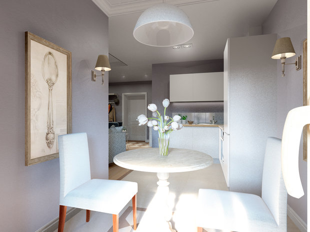 Фото из портфолио Студия в американском стиле – фотографии дизайна интерьеров на INMYROOM