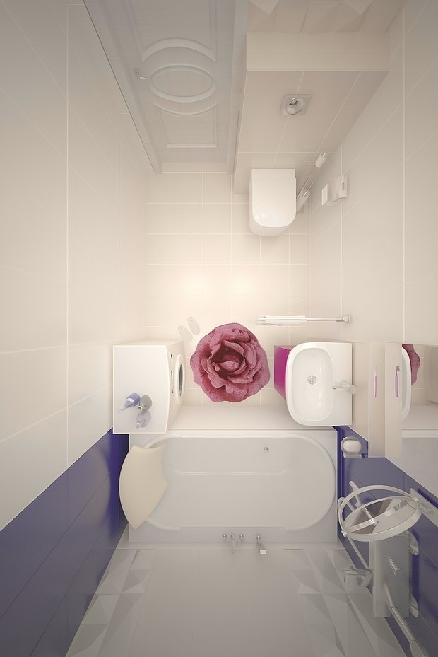 Фото из портфолио Из однушки в двушку – фотографии дизайна интерьеров на INMYROOM