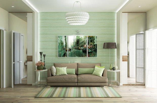 Фото из портфолио Спальня "Mojito" – фотографии дизайна интерьеров на INMYROOM