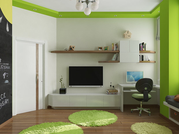 Фото из портфолио Детская комната в ЖК "Атлетик Хаус" – фотографии дизайна интерьеров на INMYROOM