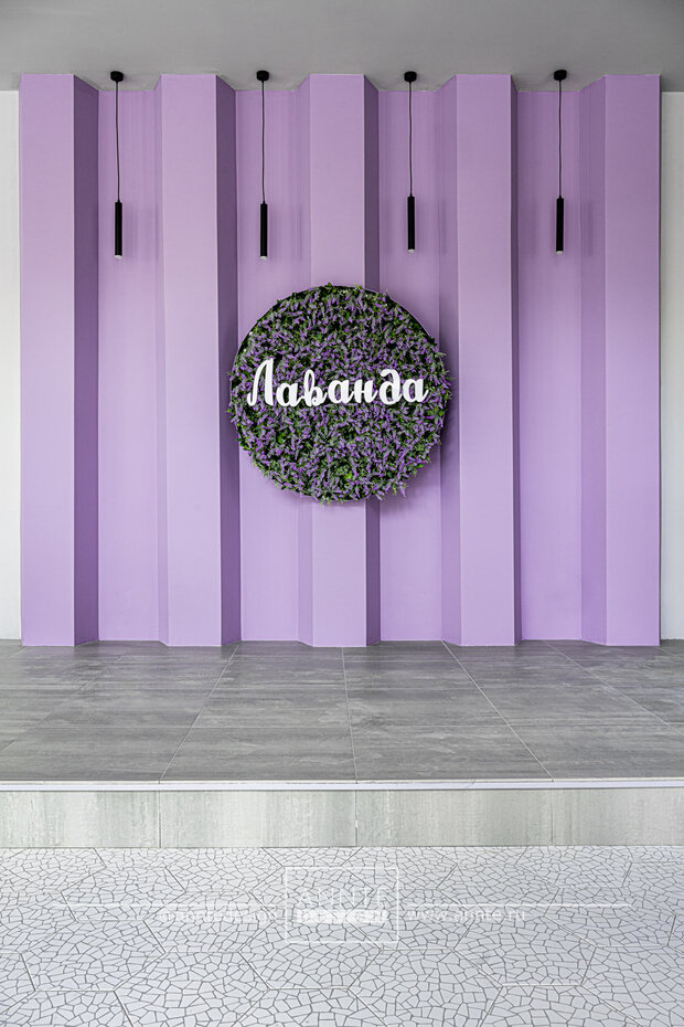 Фото из портфолио Кафе Лаванда – фотографии дизайна интерьеров на INMYROOM