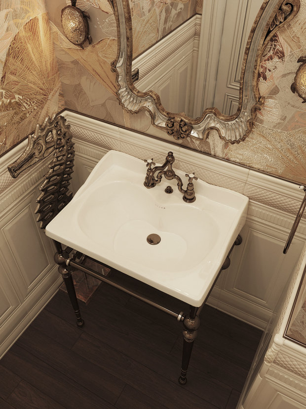 Фото из портфолио Будуарный санузел – фотографии дизайна интерьеров на INMYROOM