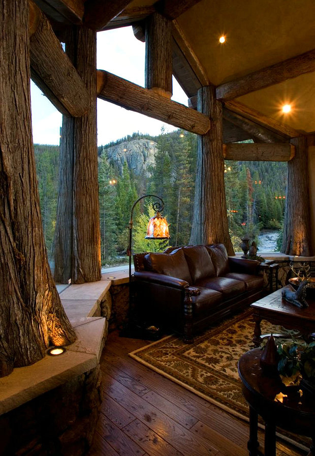 Фотография: Гостиная в стиле Прованс и Кантри – фото на INMYROOM