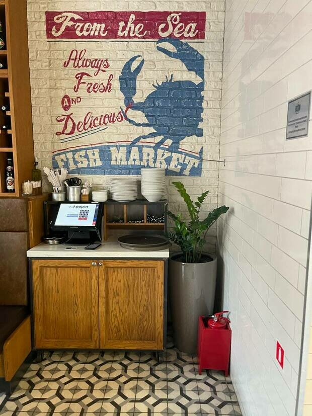 Фото из портфолио Ресторан Boston Seafood&bar г. Москва – фотографии дизайна интерьеров на INMYROOM
