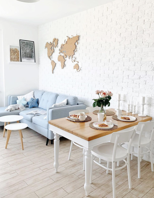 Фотография: Гостиная в стиле Скандинавский, Ремонт на практике – фото на INMYROOM