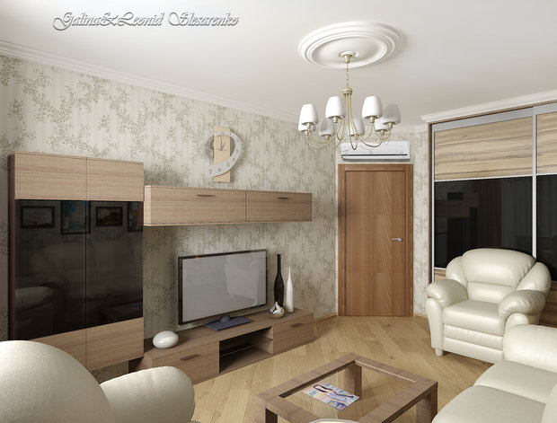 Фото из портфолио Домодедово – фотографии дизайна интерьеров на INMYROOM