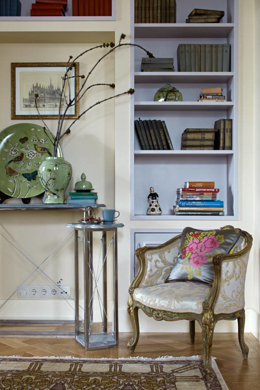 Фотография: Мебель и свет в стиле Прованс и Кантри, Квартира, Проект недели, Москва, Наталья Гусева, 4 и больше, 60-90 метров – фото на INMYROOM