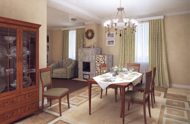 Фото из портфолио Загородный дом /250 кв.м/ СПБ, Усть -Ижора – фотографии дизайна интерьеров на INMYROOM