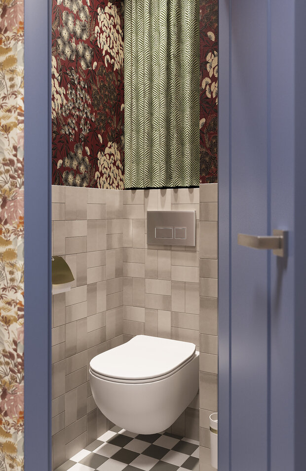 Фотография: Ванная в стиле Современный, Эклектика, Квартира, Проект дня, Санкт-Петербург, Ирина Собыленская, Панельный дом, 3 комнаты, 40-60 метров, 60-90 метров – фото на INMYROOM