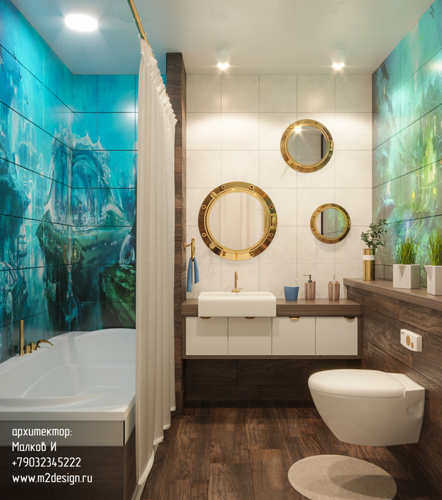 Фото из портфолио дизайн проект Таунхауса – фотографии дизайна интерьеров на INMYROOM