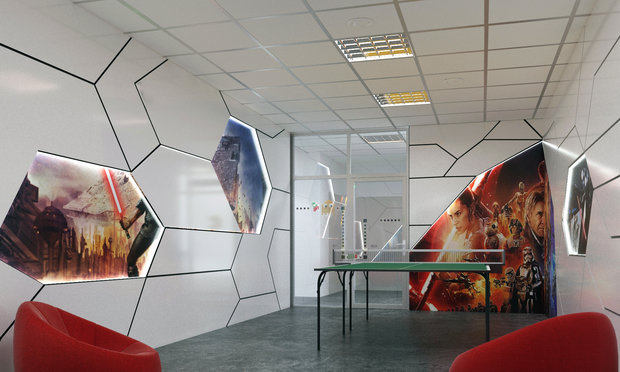 Фото из портфолио Офис IT компании Daxx – фотографии дизайна интерьеров на INMYROOM
