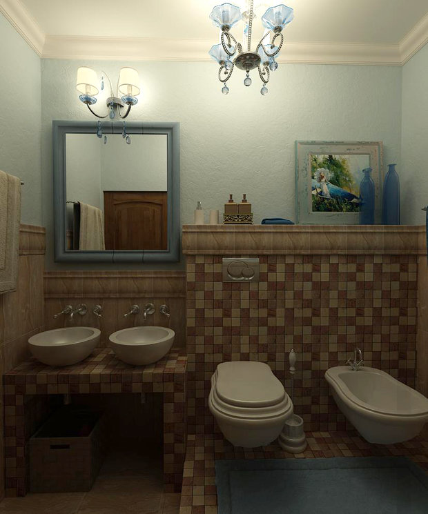 Фото из портфолио Квартира в Тосканском стиле – фотографии дизайна интерьеров на INMYROOM