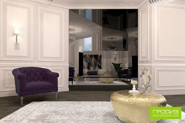 Фото из портфолио Розовый фламинго – фотографии дизайна интерьеров на INMYROOM