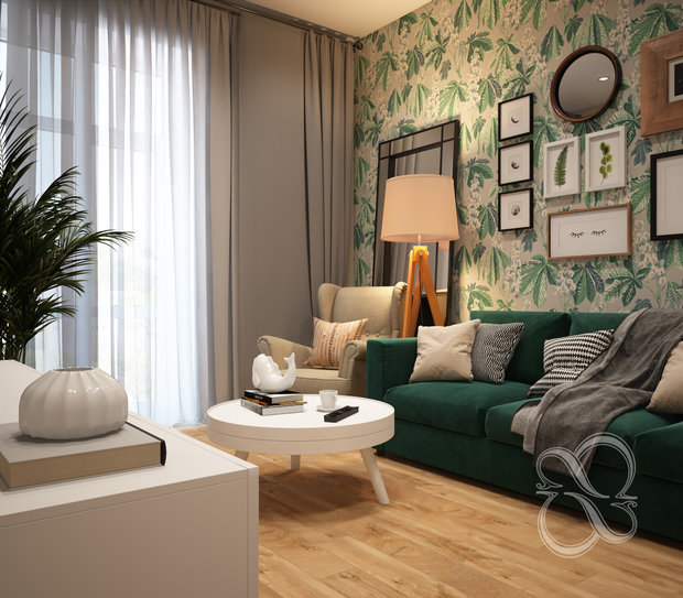 Фото из портфолио Проект: Scandinavian Life 1 – фотографии дизайна интерьеров на INMYROOM