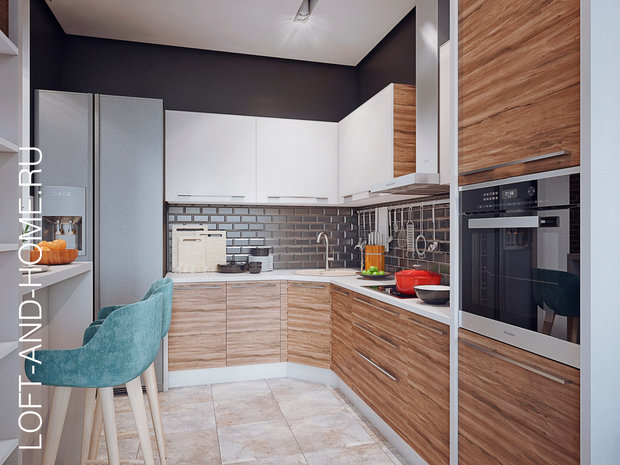 Фото из портфолио ПАНОРАМА СКОЛКОВО, МЯГКИЙ LOFT – фотографии дизайна интерьеров на INMYROOM