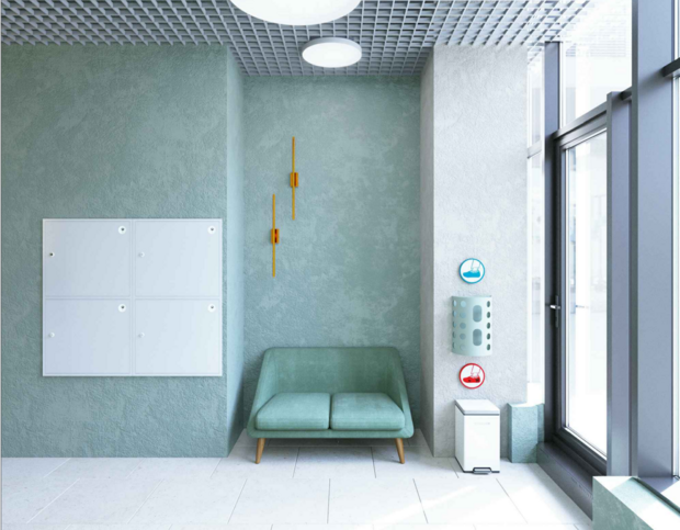 Фото из портфолио Стоматология в мятных тонах – фотографии дизайна интерьеров на INMYROOM