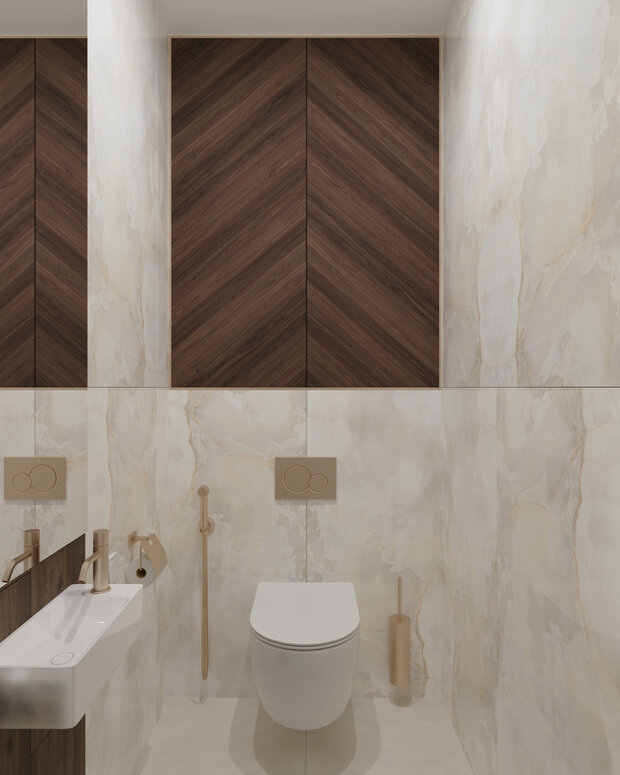 Фото из портфолио Проект квартиры для семьи с детьми – фотографии дизайна интерьеров на INMYROOM