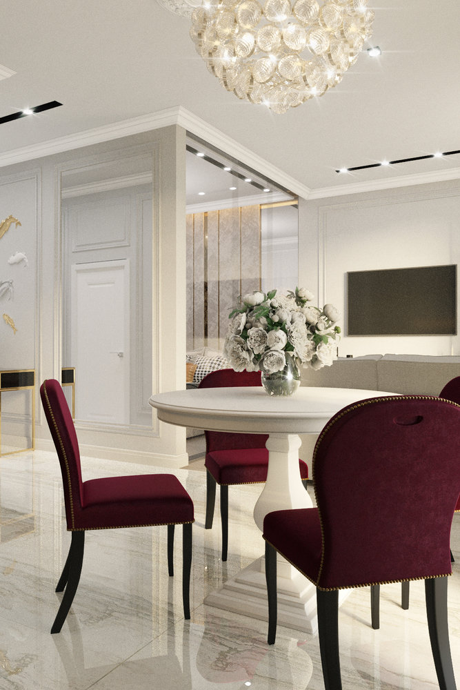 Фотография: Кухня и столовая в стиле Классический, Современный, Квартира, Проект недели, Москва, 1 комната, 40-60 метров, Александра Гартке – фото на INMYROOM Фотография: Кухня и столовая в стиле Классический, Современный, Квартира, Проект недели, Москва, 1 комната, 40-60 метров, Александра Гартке – фото на INMYROOM