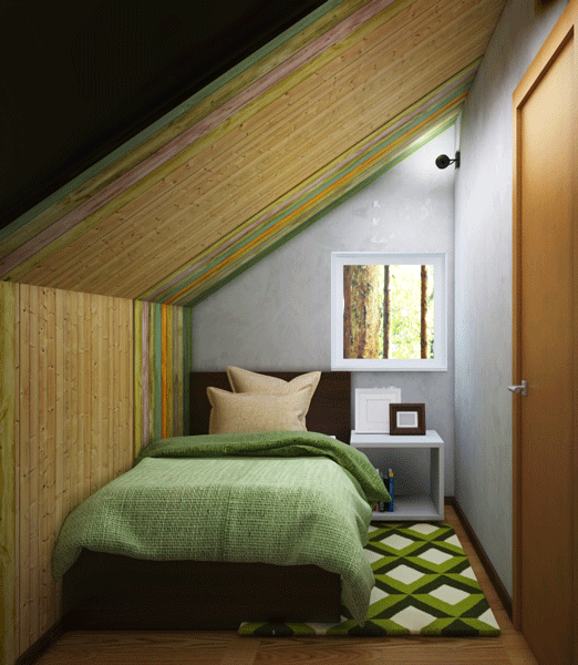 Фото из портфолио Дачный домик на Ладожском озере – фотографии дизайна интерьеров на INMYROOM