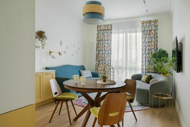 Фотография: Кухня и столовая в стиле Современный, Классический, Квартира, Проект дня, Москва, 4 и больше, 60-90 метров, Анна Морозова – фото на INMYROOM