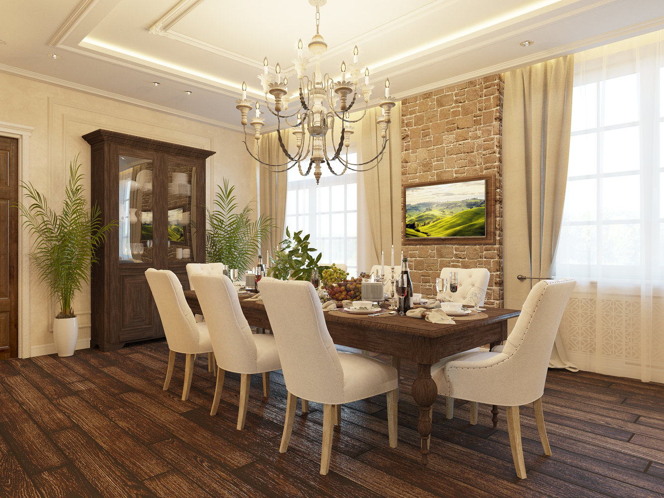 Фото из портфолио дизайн-проект квартиры в винтажном колониальном стиле в г. Москва – фотографии дизайна интерьеров на INMYROOM Фото из портфолио дизайн-проект квартиры в винтажном колониальном стиле в г. Москва – фотографии дизайна интерьеров на INMYROOM