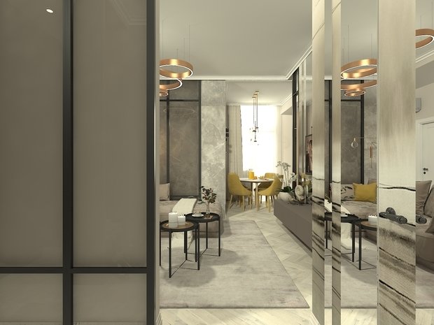 Фото из портфолио Песчаная панорама – фотографии дизайна интерьеров на INMYROOM