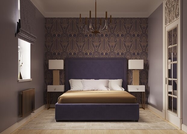 Фото из портфолио Спальня, г. Москва – фотографии дизайна интерьеров на INMYROOM