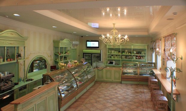 Фото из портфолио Сеть кондитерских "Peche Mignon" – фотографии дизайна интерьеров на INMYROOM