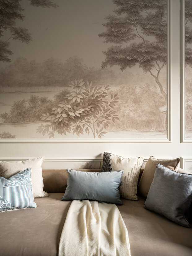 Фотография: Кабинет в стиле Классический, Современный, Эклектика, Квартира, Проект дня, Москва, Кирпичный дом, 4 и больше, Более 90 метров, Елена Маркина, Эксклюзивные проекты – фото на INMYROOM