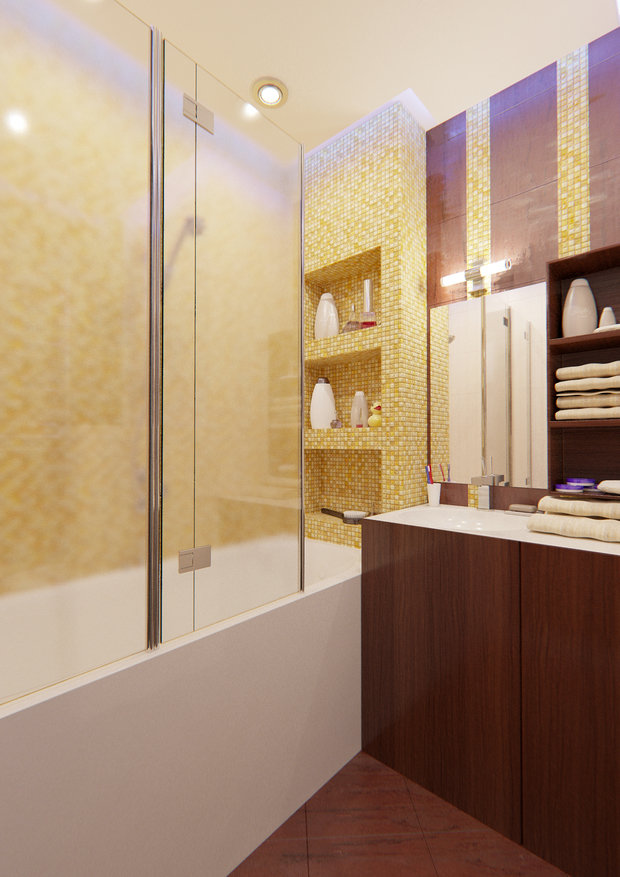 Фотография: Ванная в стиле Современный, Восточный – фото на INMYROOM