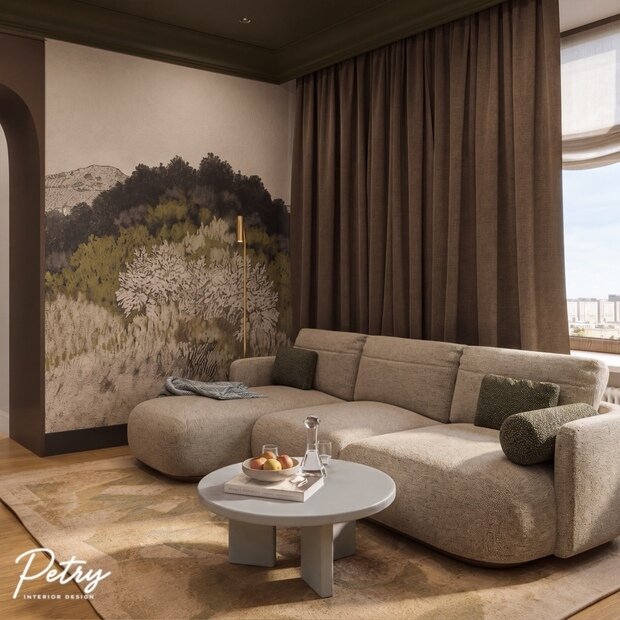 Фото из портфолио 75,46 м² для мамы и дочки: интерьер квартиры из Санкт-Петербурга – фотографии дизайна интерьеров на INMYROOM