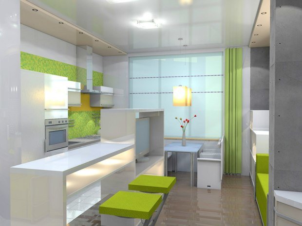 Фотография: Кухня и столовая в стиле Современный, Хай-тек – фото на INMYROOM