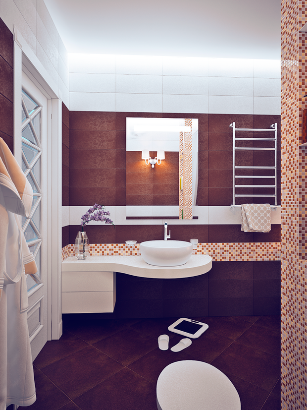 Фото из портфолио ванная – фотографии дизайна интерьеров на INMYROOM