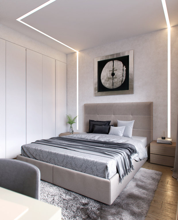 Фото из портфолио Квартира для молодой девушки – фотографии дизайна интерьеров на INMYROOM