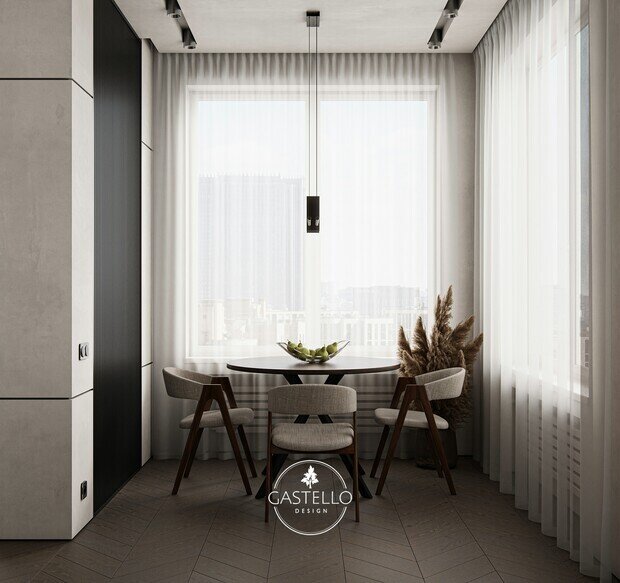 Фото из портфолио ЖК West Garden - 48 м² – фотографии дизайна интерьеров на INMYROOM