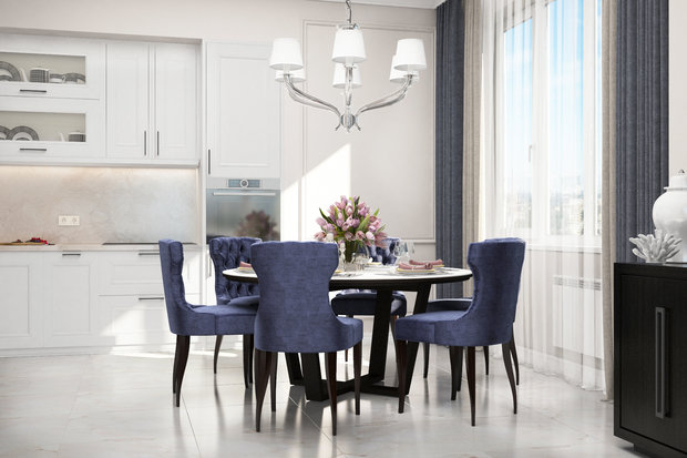 Фото из портфолио Квартира в ЖК Триколор – фотографии дизайна интерьеров на INMYROOM