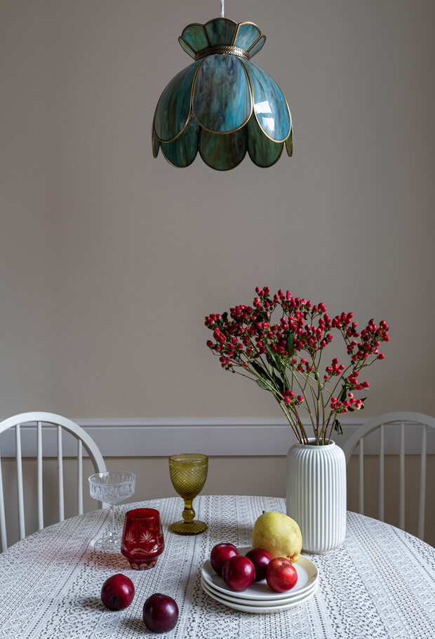 Фотография: Кухня и столовая в стиле Прованс и Кантри, Скандинавский, Современный, Винтажный, Малогабаритная квартира, Квартира, Проект недели, Москва, Сталинка, Кирпичный дом, 1 комната, до 40 метров, Анна Доброковская, Мастерская Доброковских – фото на INMYROOM