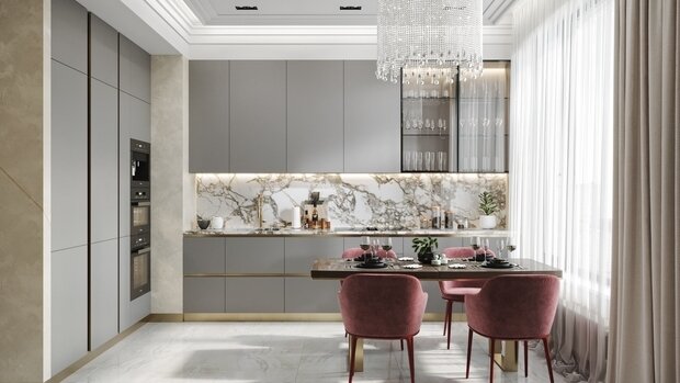 Фото из портфолио Дом на Тишинке – фотографии дизайна интерьеров на INMYROOM