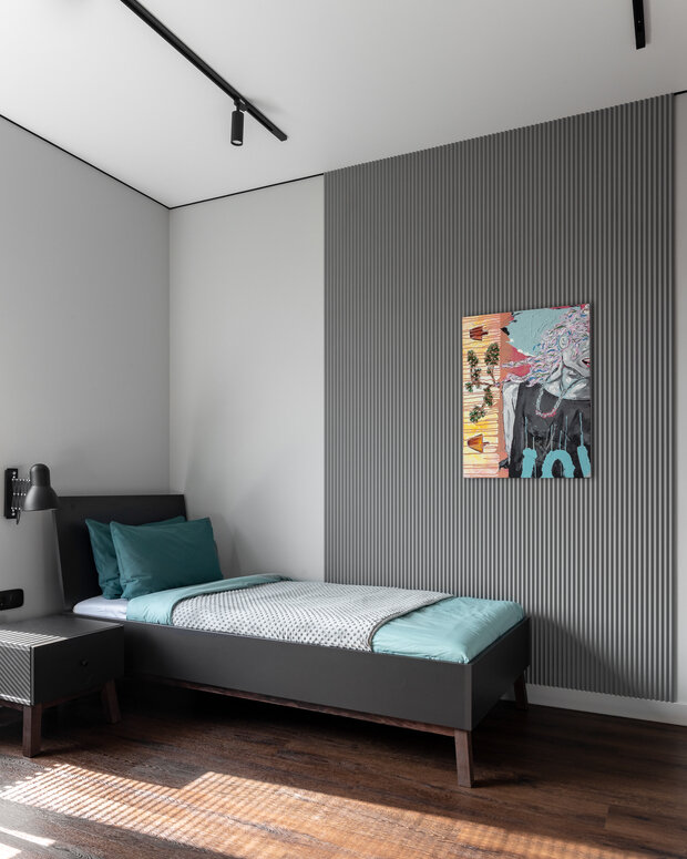 Фотография: Детская в стиле Современный, Минимализм, Дом, Проект недели, Дом и дача, 4 и больше, Более 90 метров, Челябинская область, Денис Тарасенко, Олеся Тарасенко – фото на INMYROOM