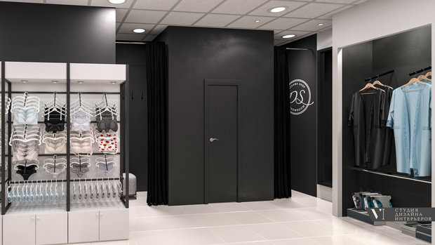 Фото из портфолио Магазин "Pizhama shop" – фотографии дизайна интерьеров на INMYROOM