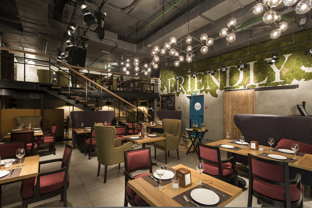 Фото из портфолио Friendly Bar&Kitchen by Match Architects – фотографии дизайна интерьеров на INMYROOM
