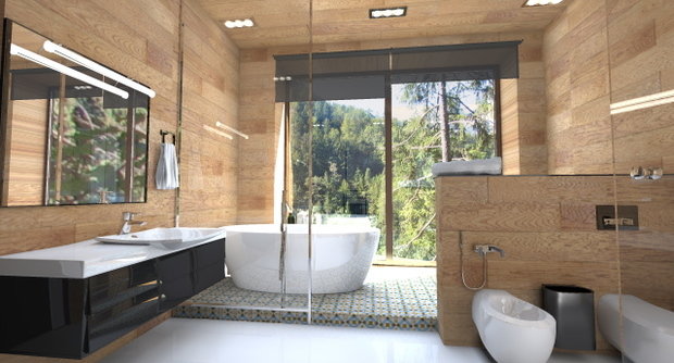 Фото из портфолио Коттедж п. Таватуй – фотографии дизайна интерьеров на INMYROOM