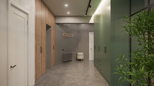 Фото из портфолио таунхаус "Smart Loft" – фотографии дизайна интерьеров на INMYROOM