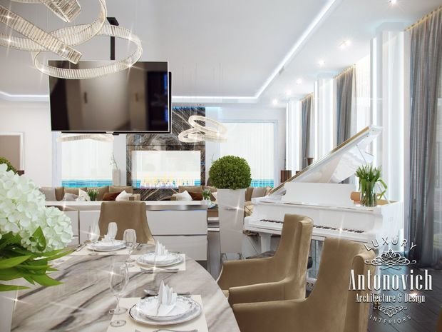 Фото из портфолио Современная вилла в Palm Jumeirah – фотографии дизайна интерьеров на InMyRoom.ru